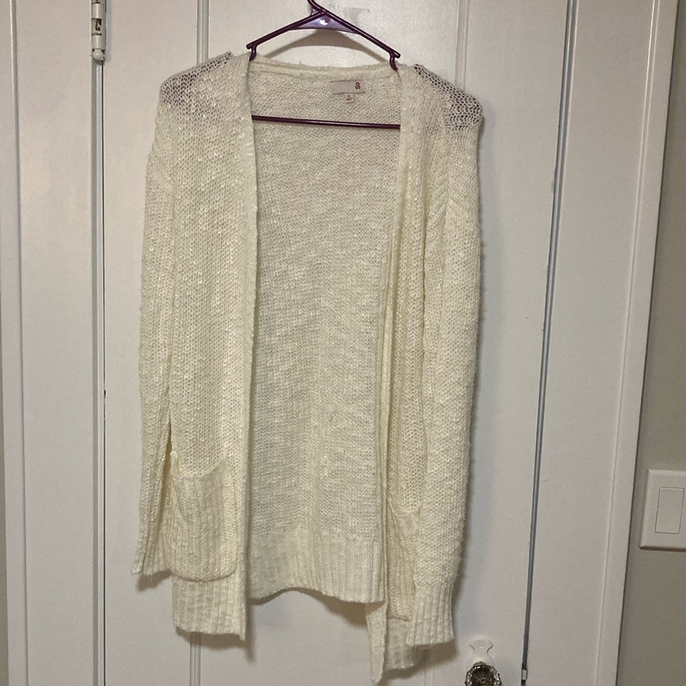 Off white knit sweater
